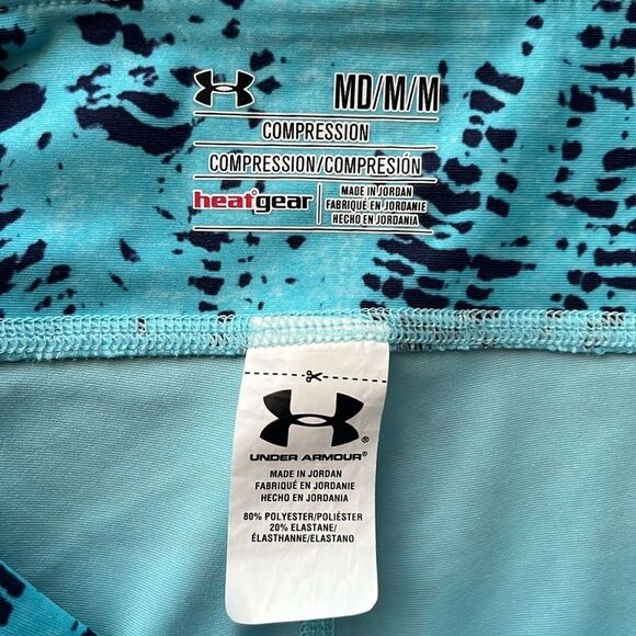 Under Armour Compression Capri Athletic leggings Sz M CLOSET CLEAR OUT SALE!!!! - Picture 5 of 6